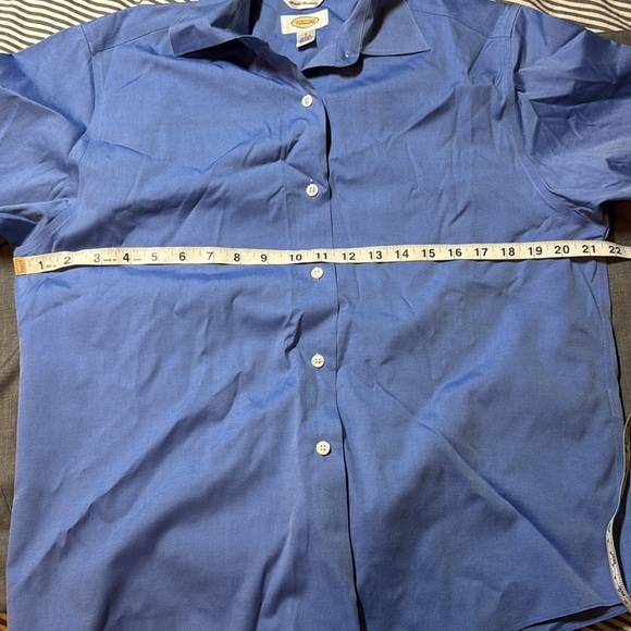 NWOT Talbots button up blue - Picture 6 of 7